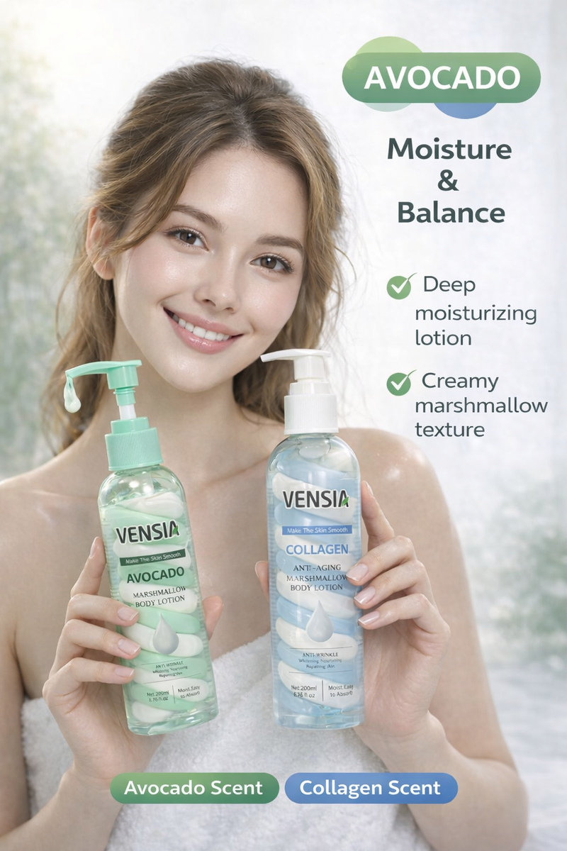 Anti-Vitiligo Scar Removal Cream + VENSIA Niacinamide Marshmallow Body Lotion Combo